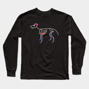 Dog Anatomy Long Sleeve T-Shirt